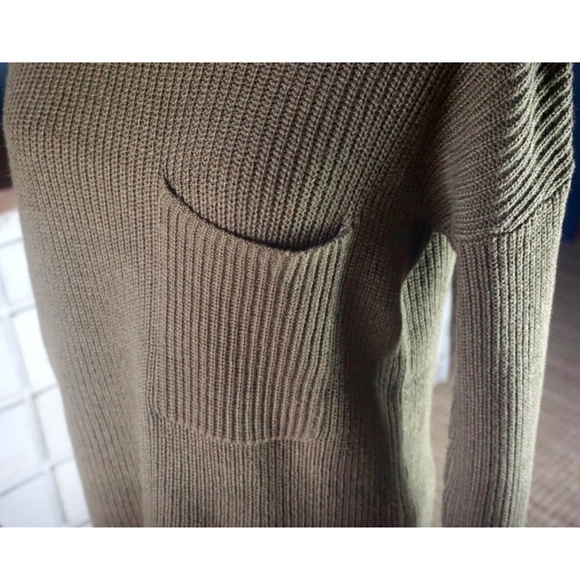 Madewell Thompson Pullover Pocket Sweater New XS - Picture 8 of 11